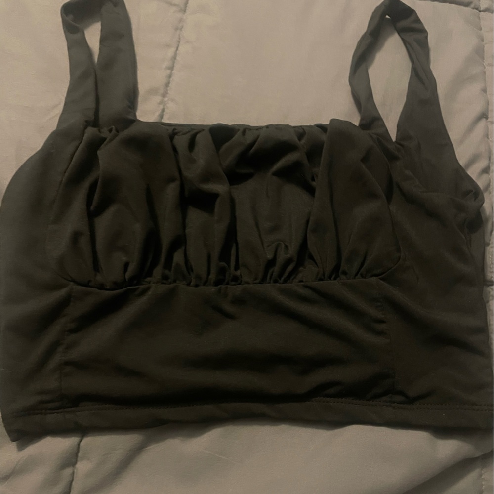 black shein tank top